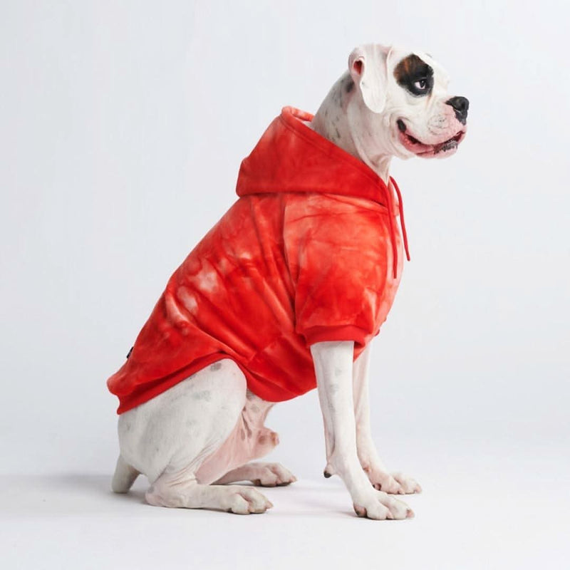 Sudadera de Terciopelo para Perros - Rojo Rubí