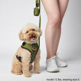 Arnés para perros Ultra Soft Activewear - Verde