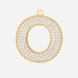 Etiqueta de identificación de joyería con letra inicial (A-Z)