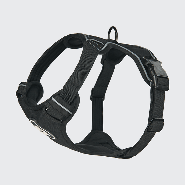 Arnés Comfort Control - Negro - [TALLA S] perros de hasta 20 kg/45 lb