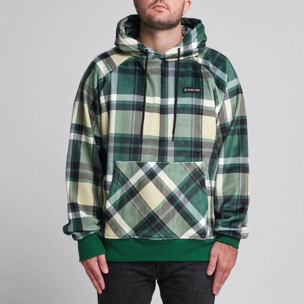 Sudadera a Cuadros para Humanos - Cuadros verdes