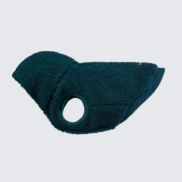 Chaqueta para perro Teddy Sherpa - Verde pino