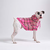 Sudadera a Cuadros para Perros - Cuadros rosados