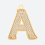 Etiqueta de identificación de joyería con letra inicial (A-Z)
