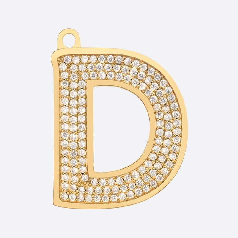 Etiqueta de identificación de joyería con letra inicial (A-Z)