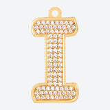 Etiqueta de identificación de joyería con letra inicial (A-Z)