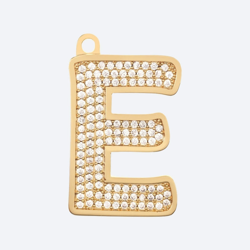 Etiqueta de identificación de joyería con letra inicial (A-Z)