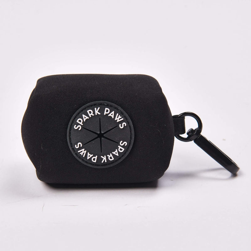 Soporte para bolsas de caca - Negro